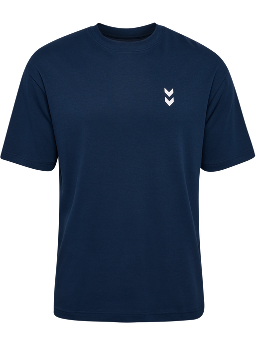 hmlHIIT LOOSE T-SHIRT S/S, DRESS BLUES, packshot