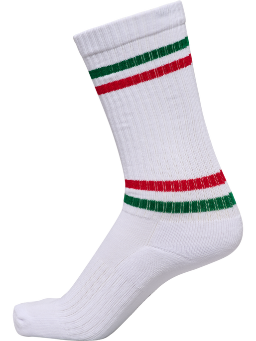 hml3-PACK SOCKS CHEVRON HIGH RETRO, WHITE/BARBADOSCHERRY/EDEN/SKYD, packshot