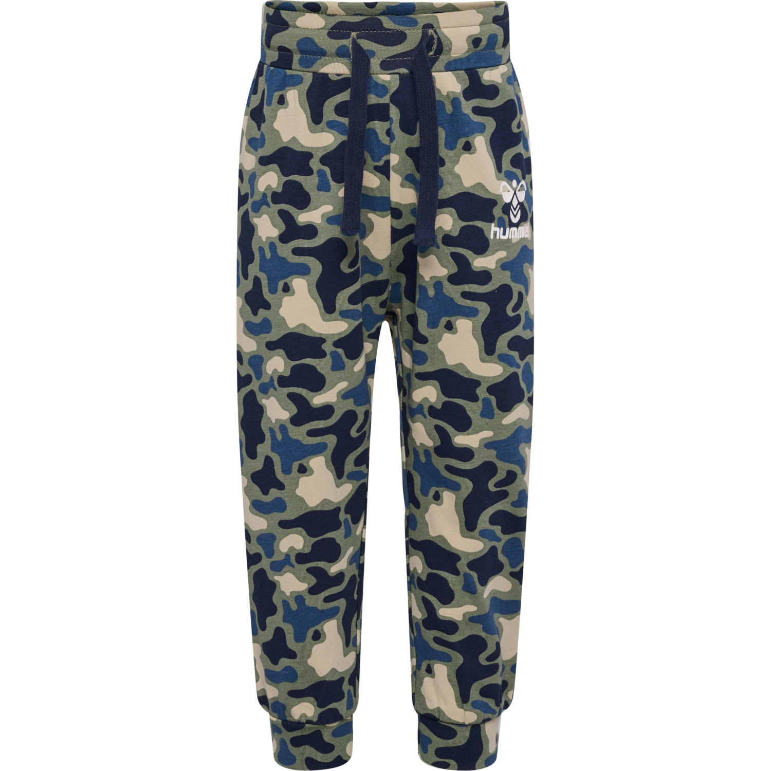 hmlSTEEN AOP PANTS, VETIVER, packshot