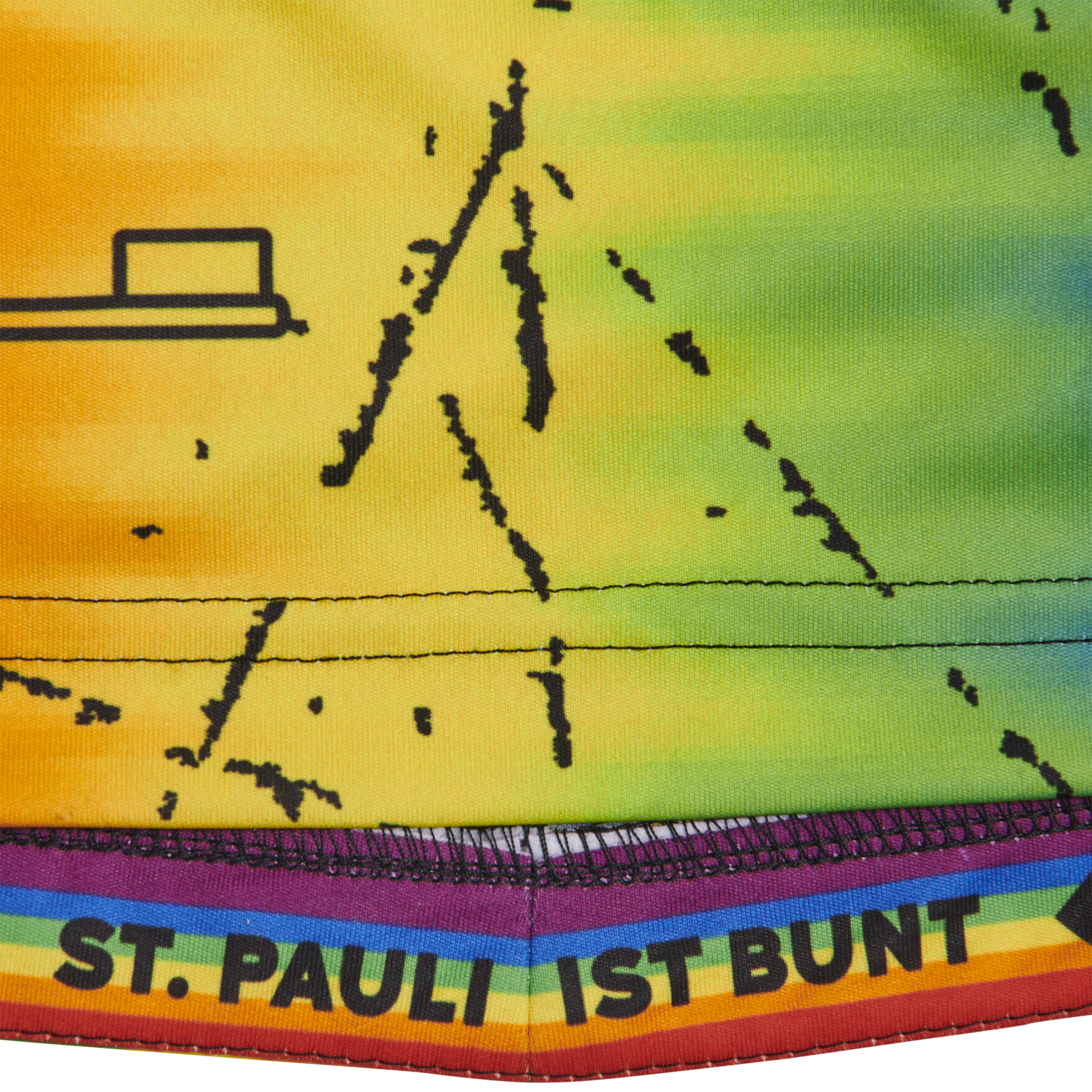 st pauli rainbow jersey