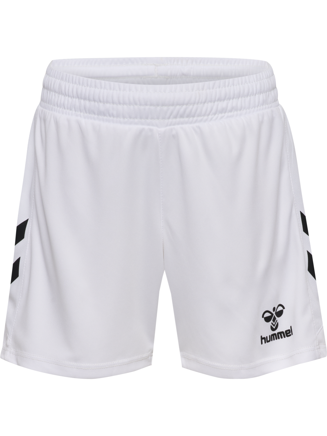 hmlMATCH SHORTS KIDS, WHITE/BLACK, packshot