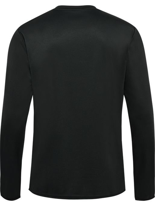 hmlESSENTIAL SWEATSHIRT, BLACK, packshot