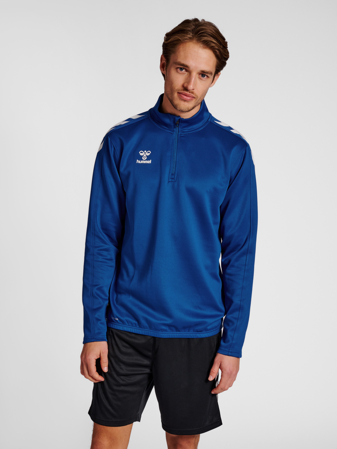 hummel CORE XK HALF ZIP POLY SWEAT 