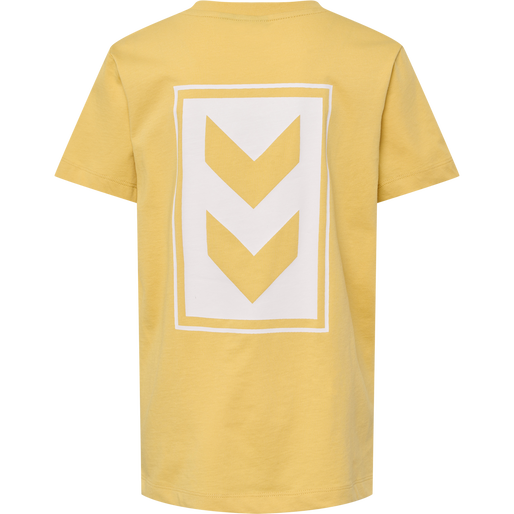 hmlFLOW T-SHIRT S/S, OCHRE, packshot