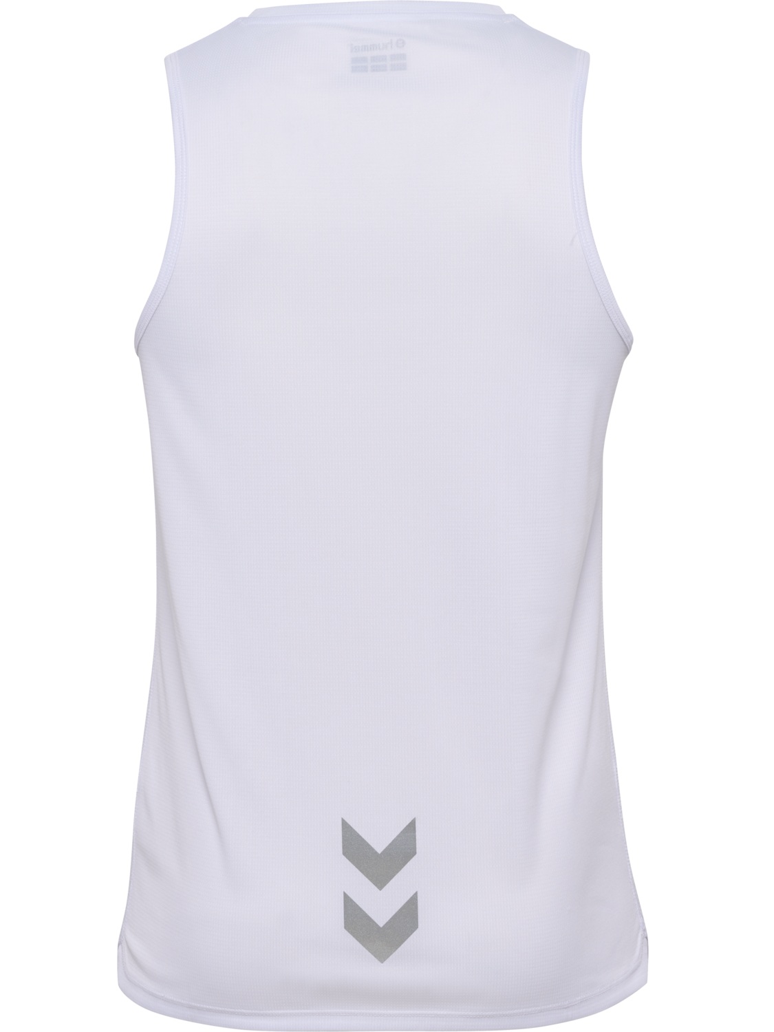 hmlRUN SINGLET S/L, WHITE, packshot