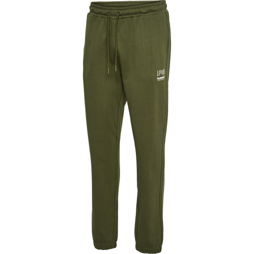 hmlLP10 LOOSE SWEATPANTS, IVY GREEN, packshot