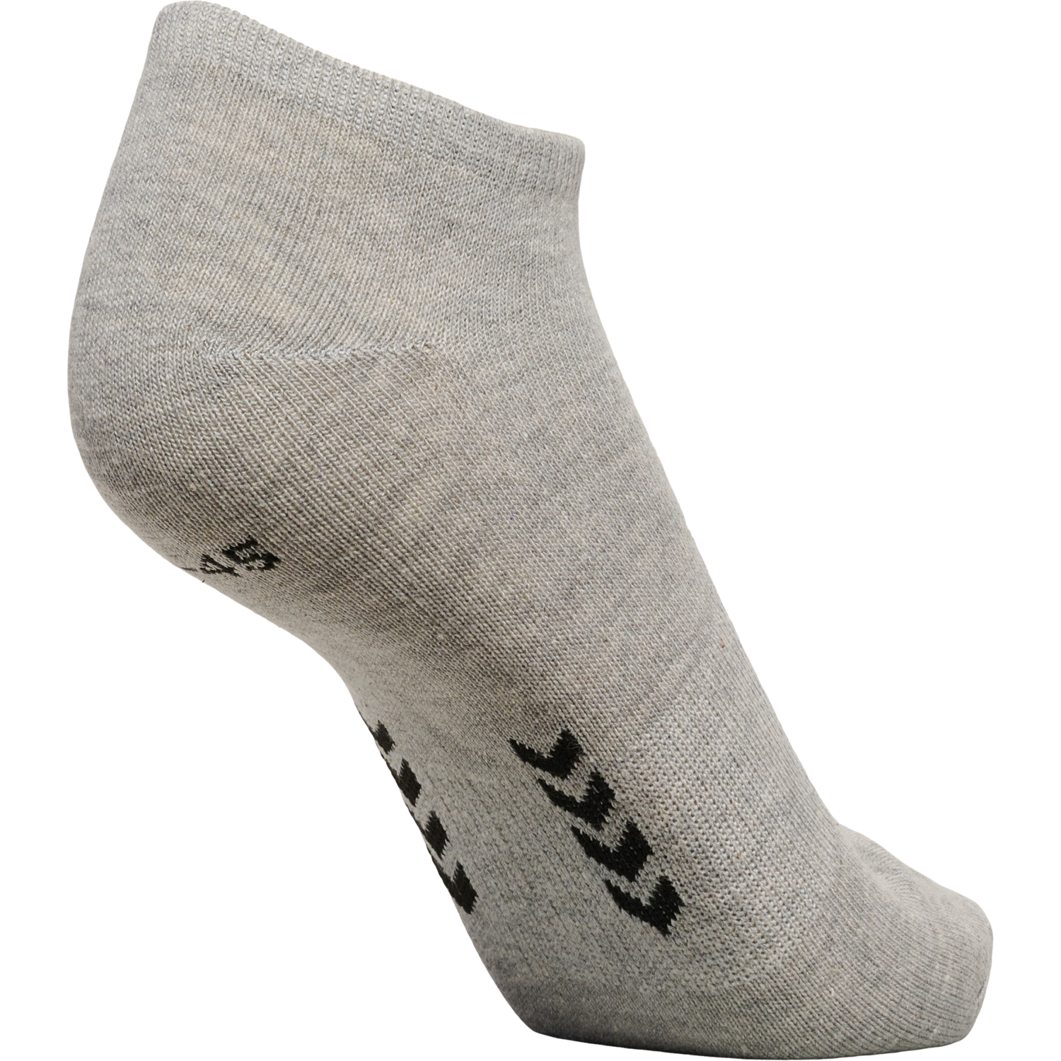 hmlANCLE 3-PACK SOCKS, GREY MELANGE, packshot