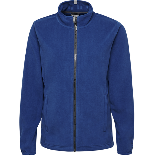 hmlNORTH FULL ZIP FLEECE JACKET WOMAN, TRUE BLUE, packshot