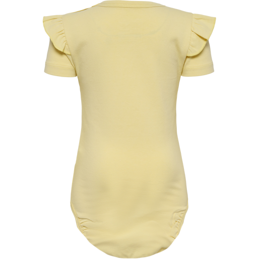 hmlDREAM RUFFLE BODY S/S, ITALIAN STRAW, packshot