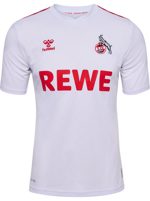 hummel 1FCK 23 24 HOME JERSEY S S WHITE hummel
