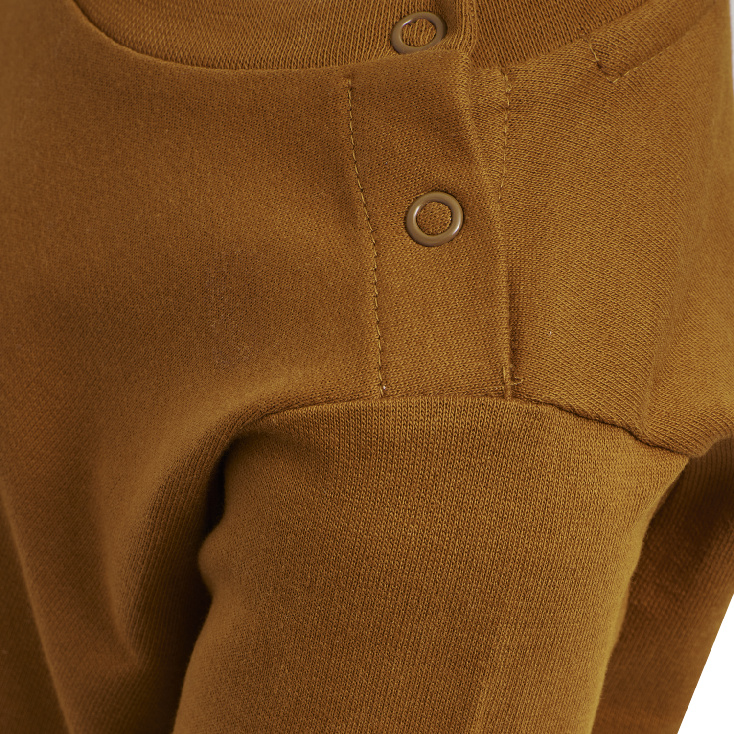 hmlLIME SWEATSHIRT, GLAZED GINGER, packshot