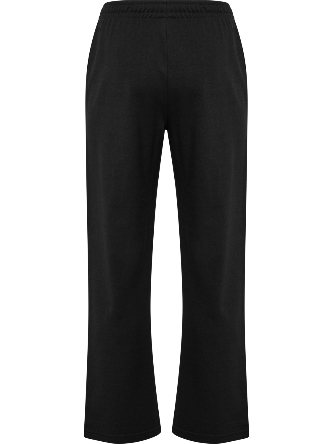 hmlPULSE WIDE SWEAT PANTS, BLACK, packshot