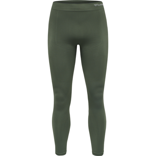 hmlSTROKE SEAMLESS TIGHTS, THYME, packshot