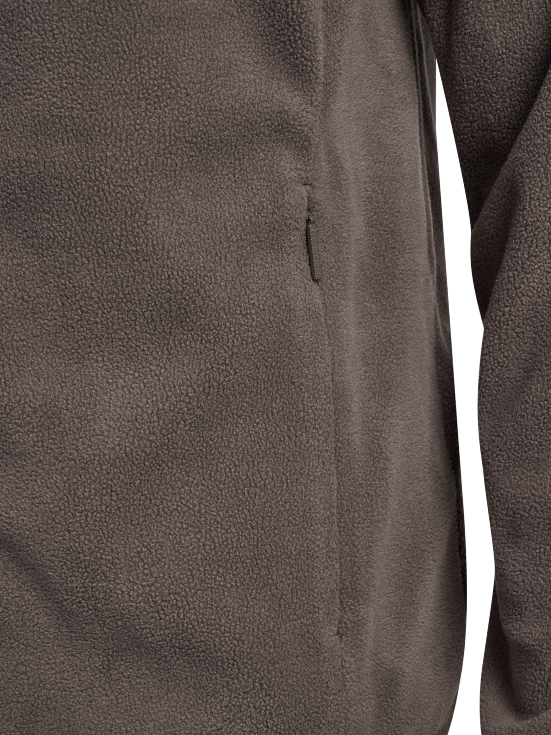 hmlACTIVE FLEECE JACKET, MAJOR BROWN, packshot