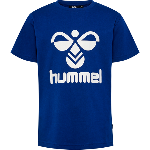 hmlTRES T-SHIRT S/S 2-PK, DEEP TEAL, packshot