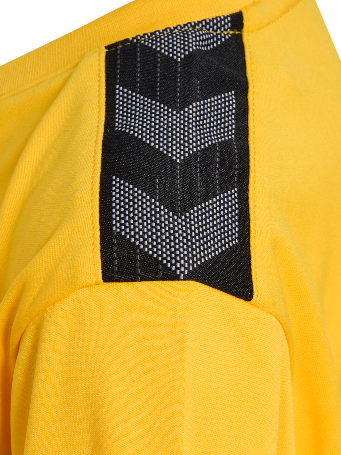 hmlAUTHENTIC PL JERSEY S/S KIDS, SPORTS YELLOW/TRUE BLUE, packshot