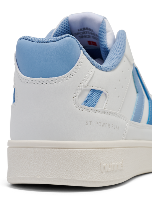 ST. POWER PLAY WMNS LZD, BRIGHT WHITE/CERULEAN, packshot