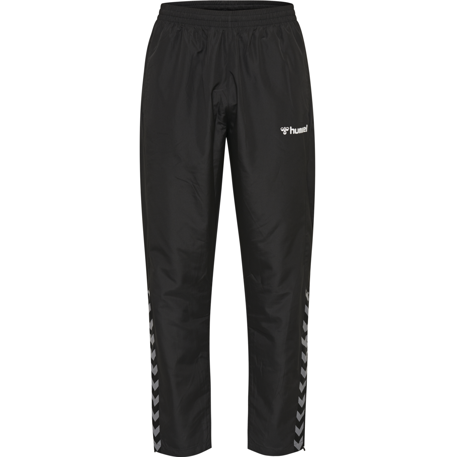 hmlAUTHENTIC KIDS MICRO PANT, BLACK/WHITE, packshot
