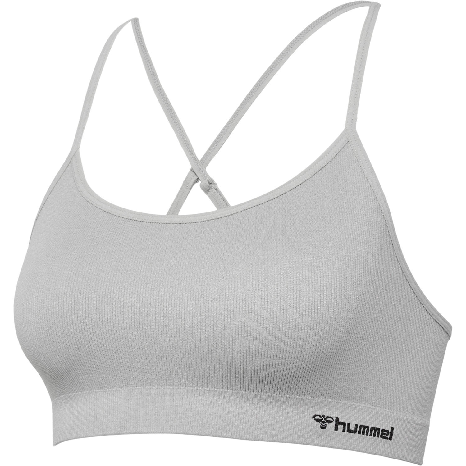 hmlJUNO 2 PACK SEAMLESS BRA, ASH ROSE/PALOMA, packshot