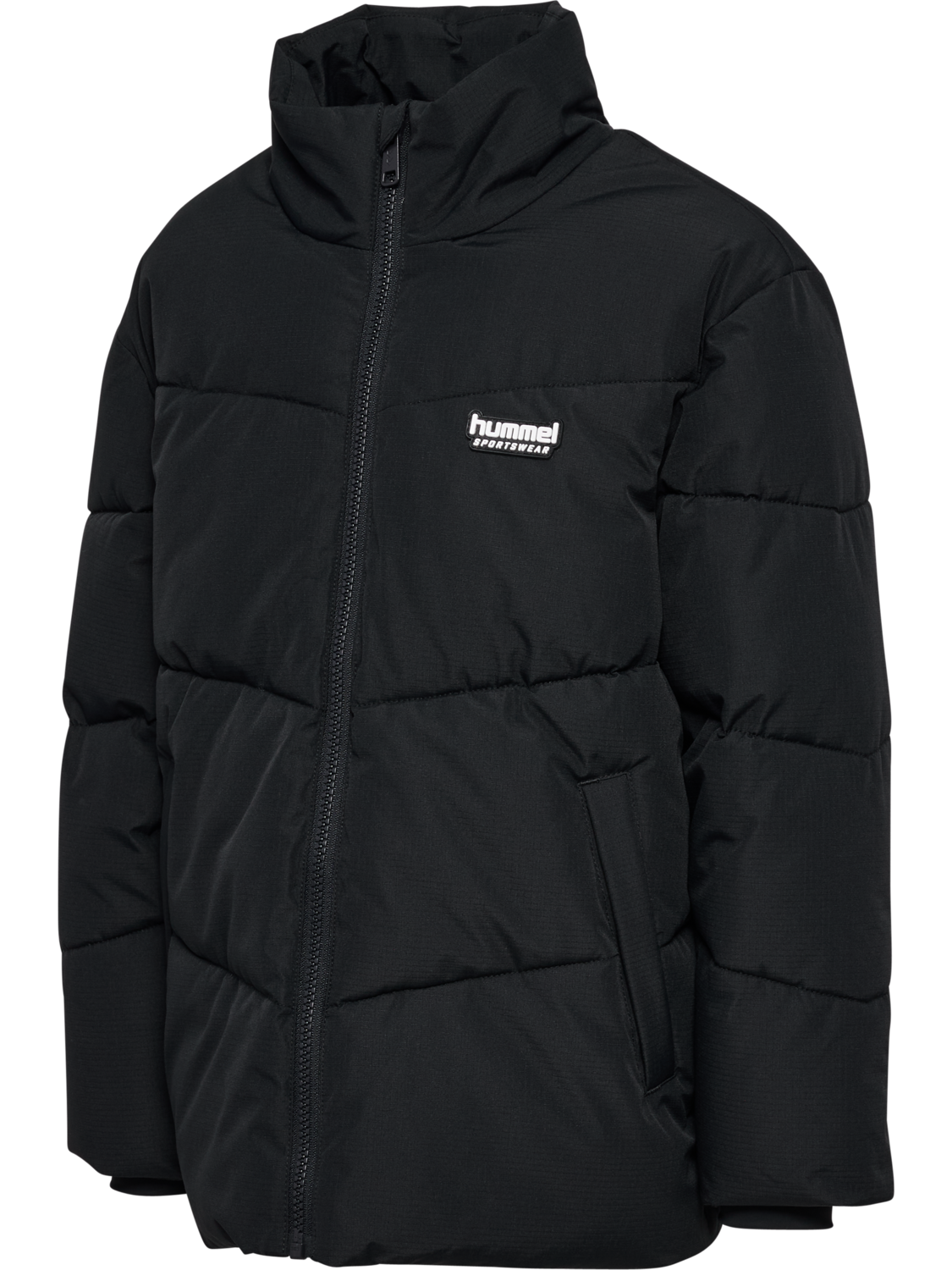 hmlJR PUFFER JACKET, BLACK, packshot