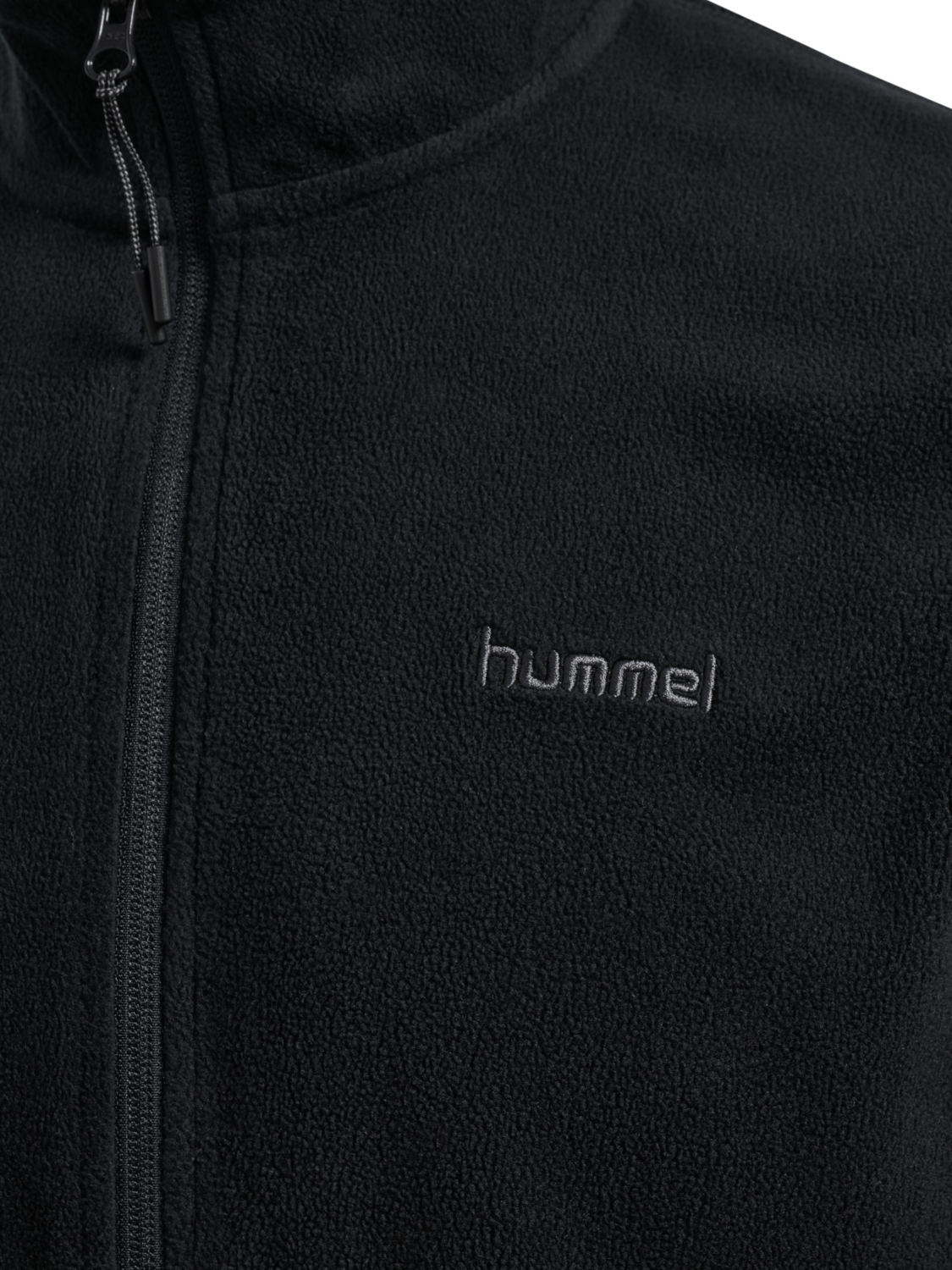 hmlACTIVE FLEECE JACKET, BLACK, packshot