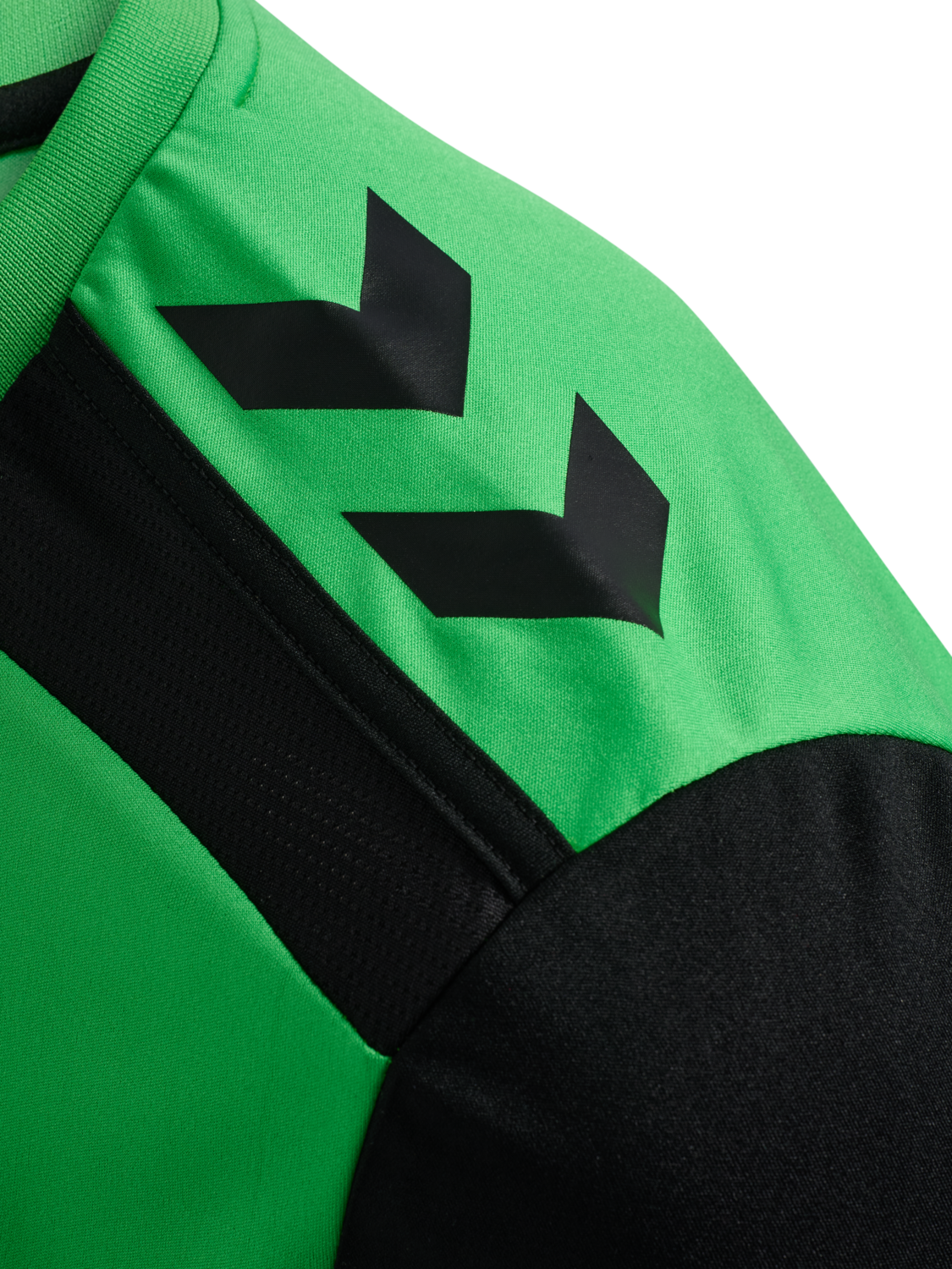 FFHB NEW REFEREE JERSEY S/S, POISON GREEN WO SPONSOR, packshot