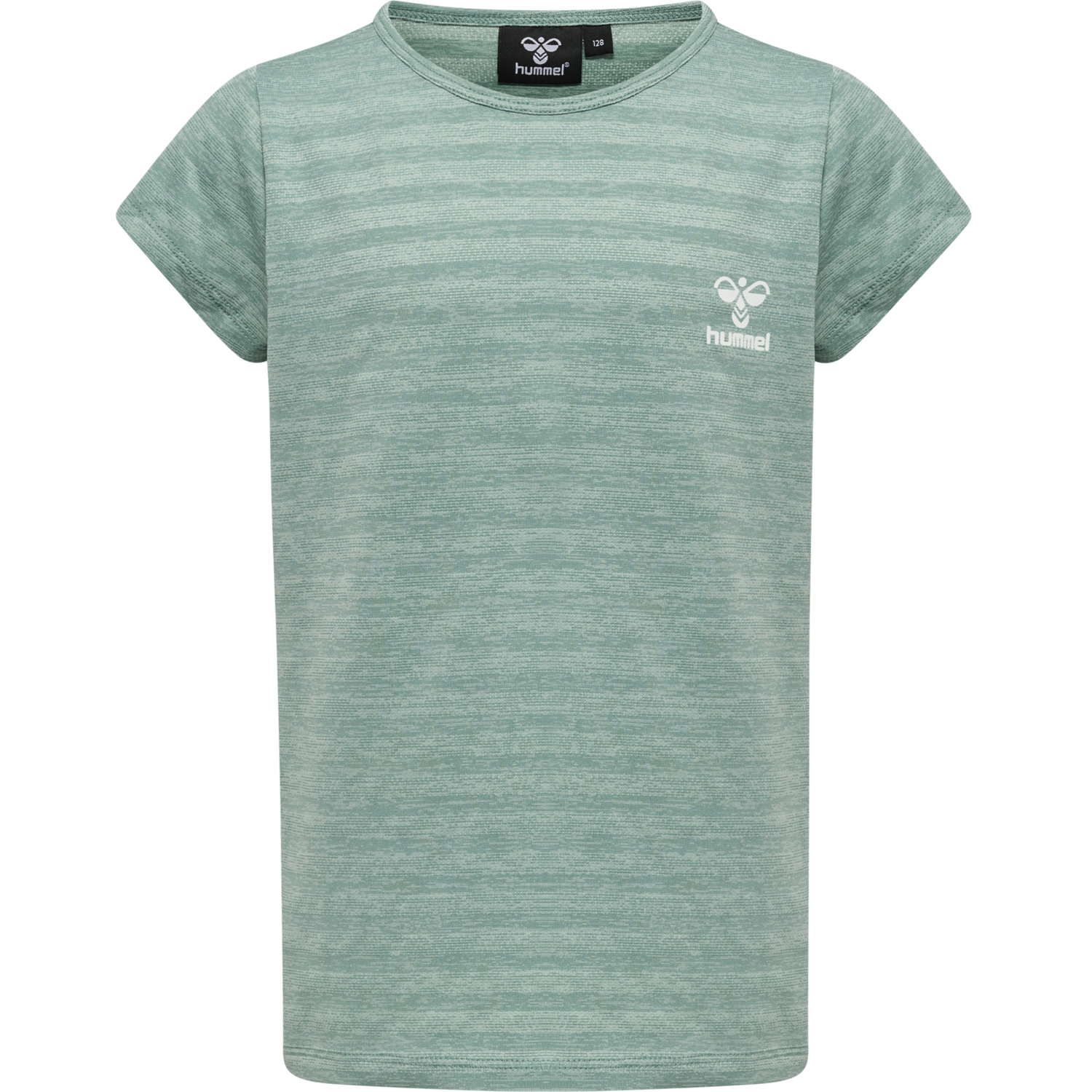 hmlSUTKIN T-SHIRT S/S, MINERAL BLUE, packshot