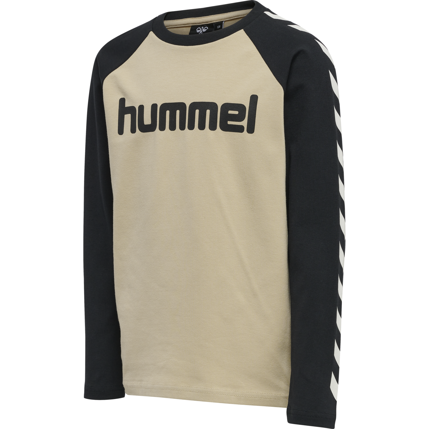 hmlBOYS T-SHIRT L/S, HUMUS, packshot