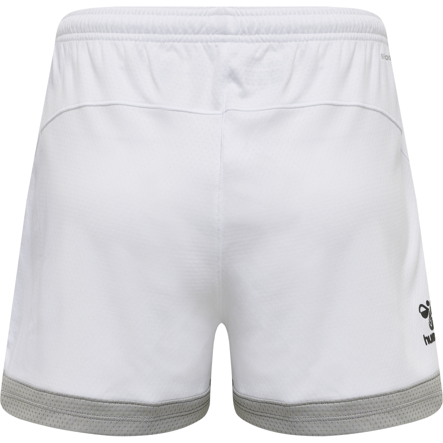 hummel LEAD WOMENS POLY SHORTS - WHITE 