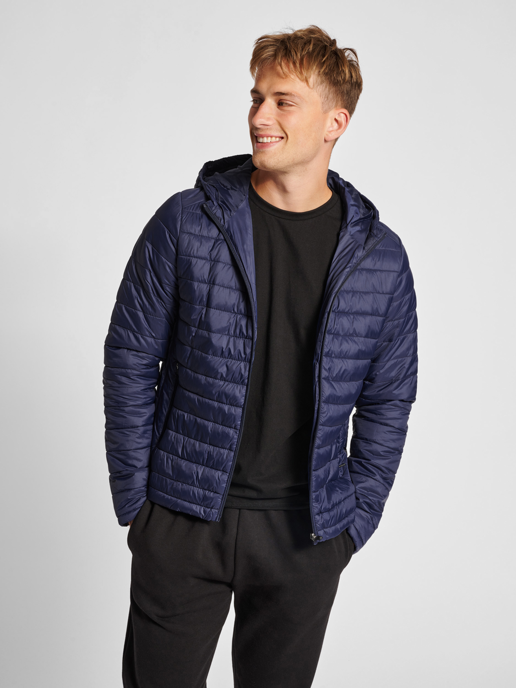 hmlRED QUILTED HOOD JACKET