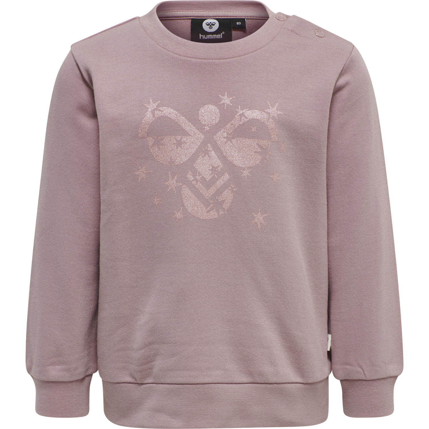 hmlSPARKLE SWEATSHIRT, WOODROSE, packshot