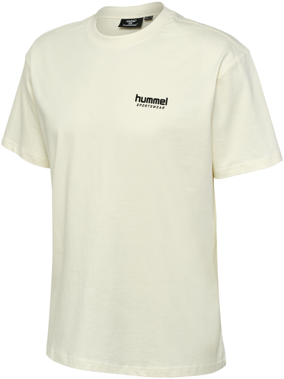 hmlLGC ALEX BOXY T-SHIRT, EGRET, packshot