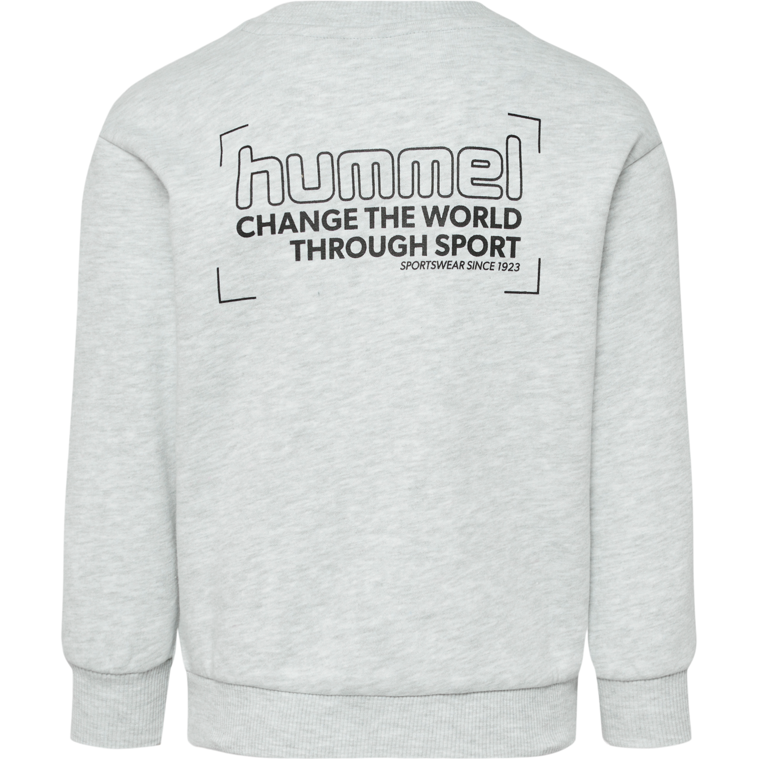hmlPURE SWEATSHIRT, ULTRA LIGHT GREY MELANGE, packshot