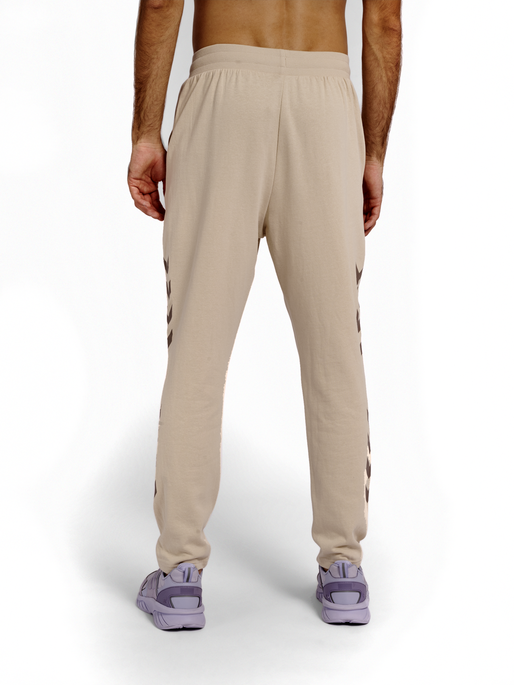 hummel LEGACY TAPERED PANTS - PUMICE STONE