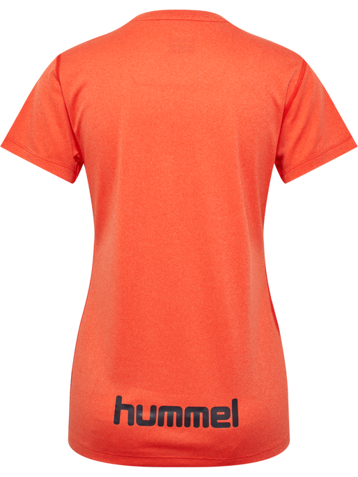 hummel SPRINT MEL S/S - ORANGE MELANGE | hummel.net