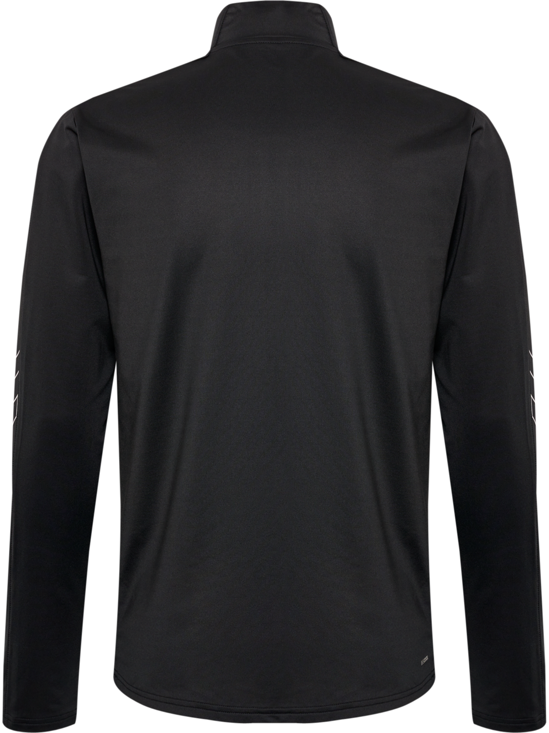 hmlTE STRENGTH PL HALF ZIP, BLACK, packshot
