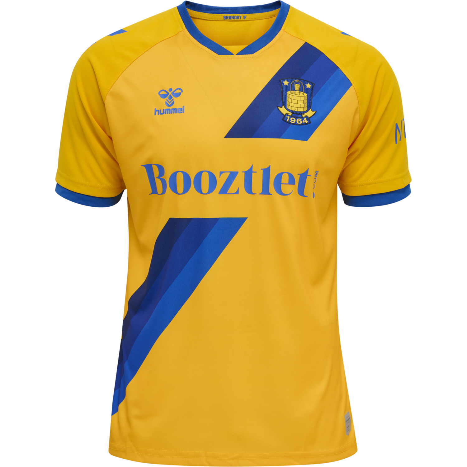 BR&Oslash;NDBY 21/22 HOME UEFA JERSEY S/S, 5001, packshot