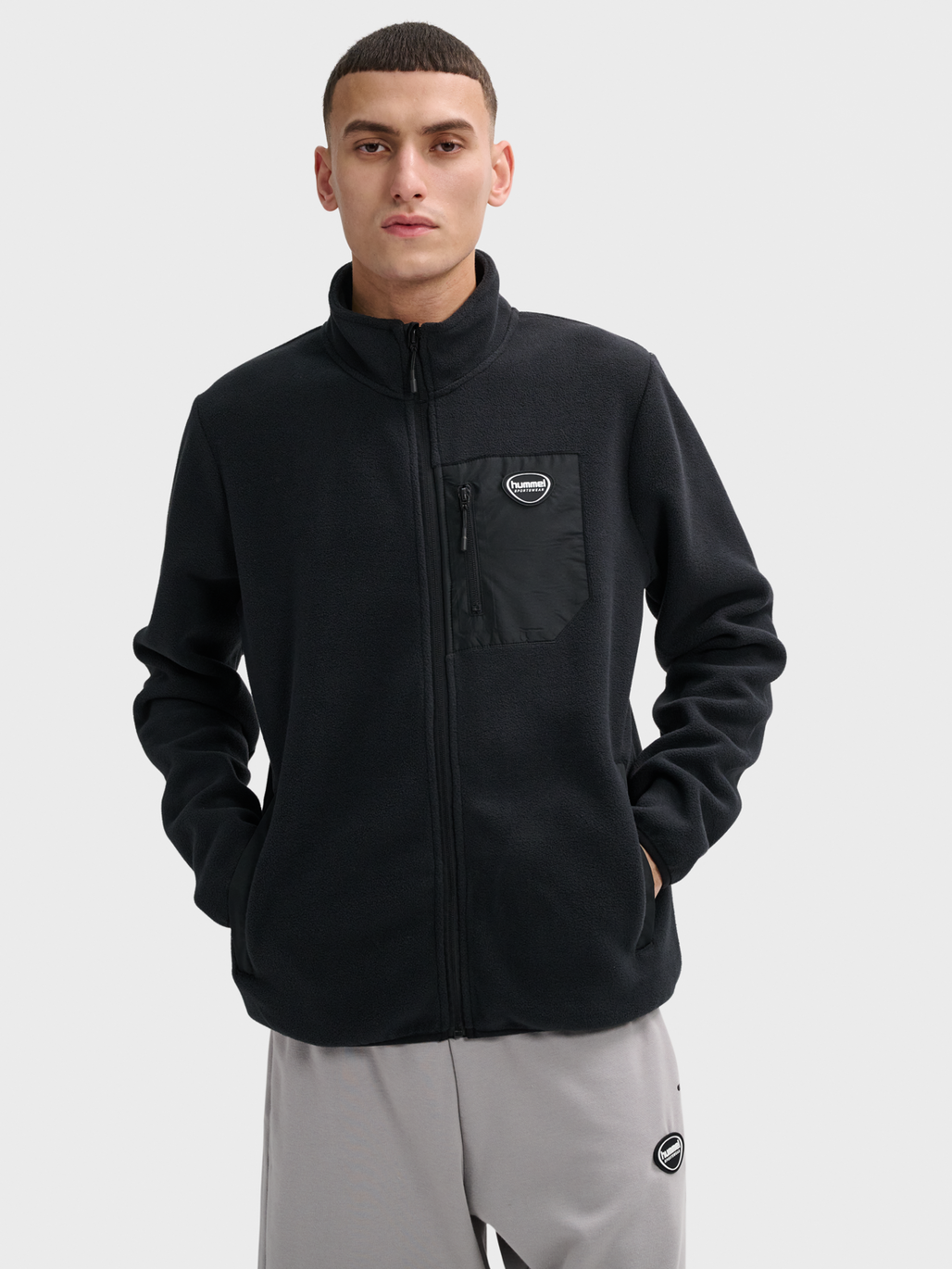 Hummel polar zip jacket new arrivals