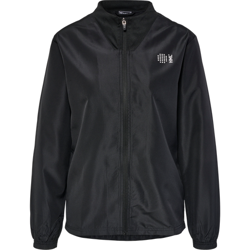 hmlCOURT WOVEN JACKET WOMAN, BLACK hmlCOURT WOVEN JACKET WOMAN, BLACK, packshot