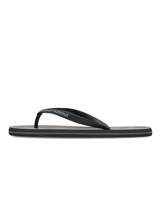 MULTI STRIPE FLIP FLOP, BLACK, packshot