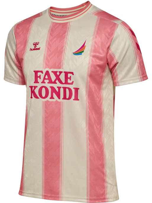 FAXE KONDI PINK JERSEY S/S, CREAM PINK FAXE KONDI PINK JERSEY S/S, CREAM PINK, packshot