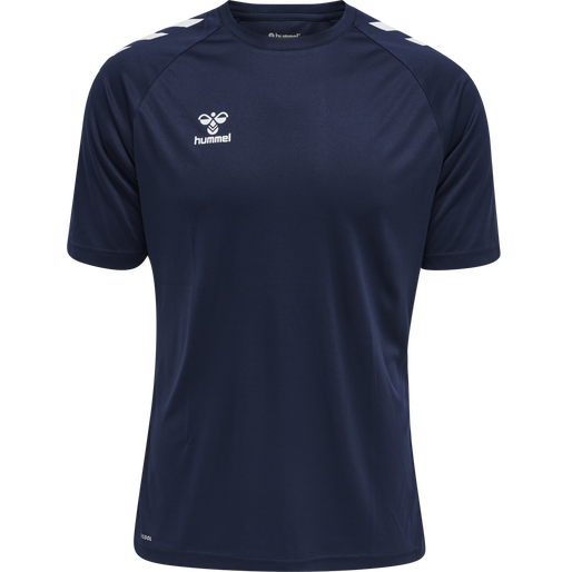 hmlCORE XK CORE POLY T-SHIRT S/S, MARINE hmlCORE XK CORE POLY T-SHIRT S/S, MARINE, packshot