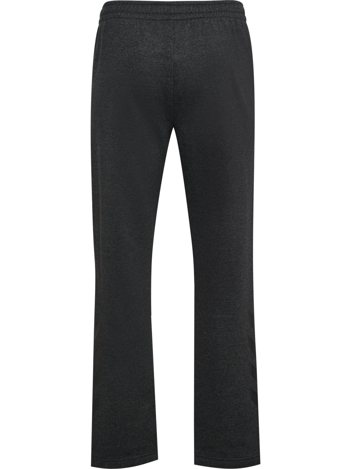 hmlSW CHEVRON ATHLETIC SWEAT PANTS, DARK GREY MELANGE, packshot