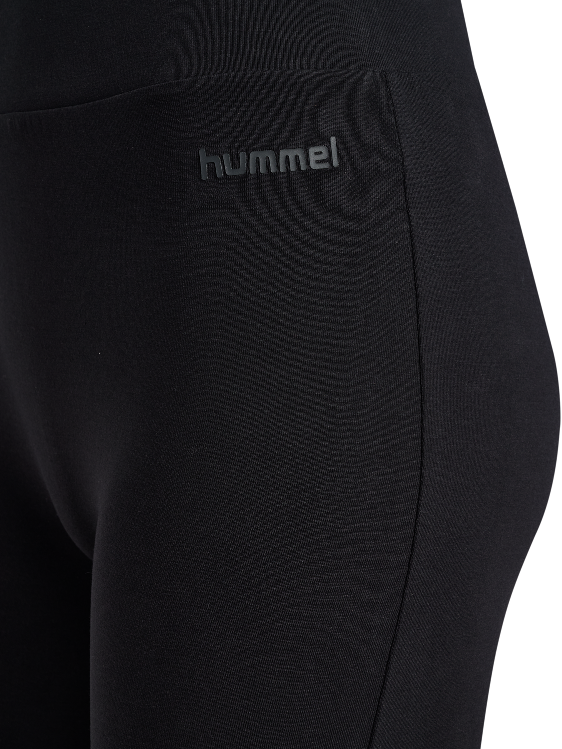 hmlSOFT FLARE TIGHTS, BLACK, packshot