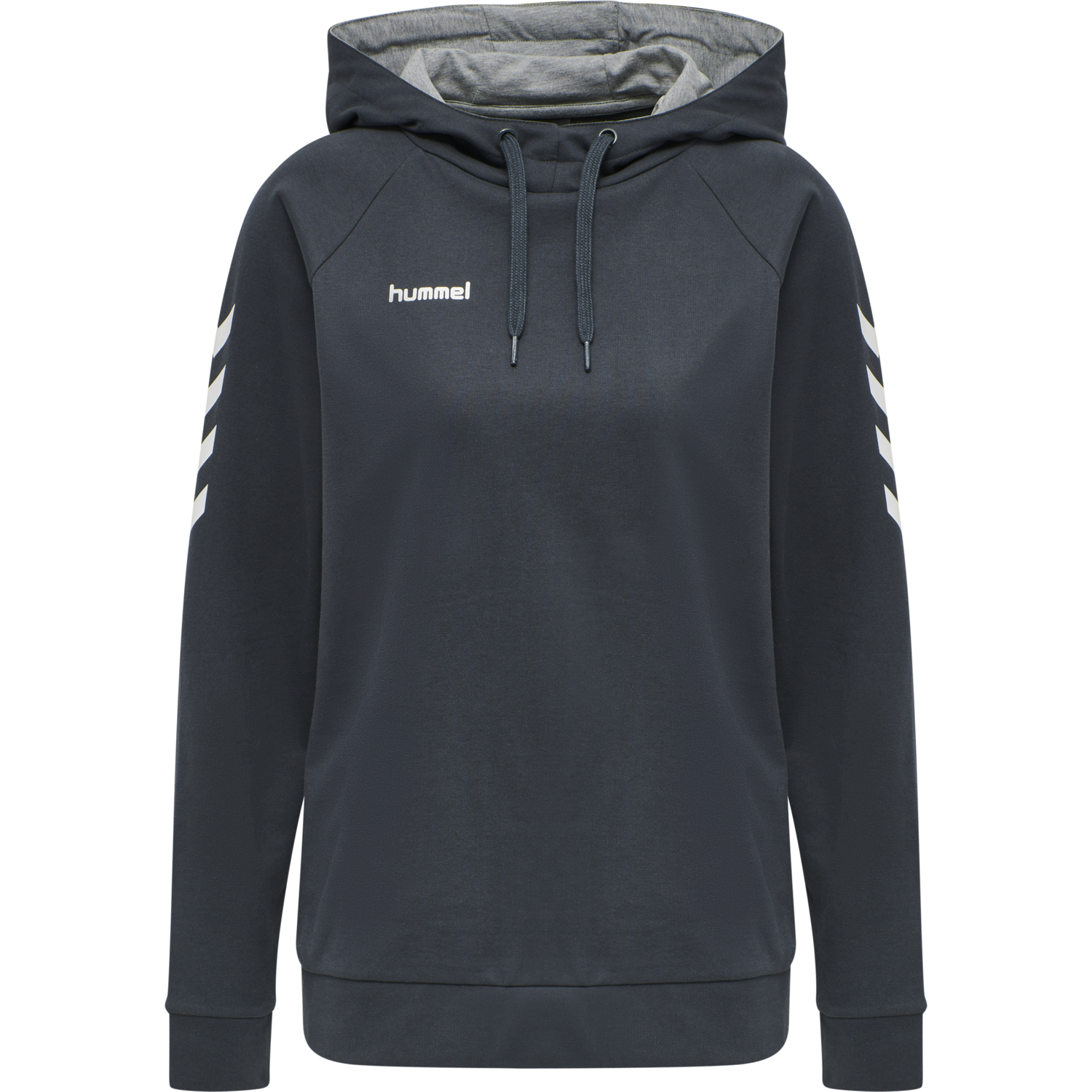 HMLGO COTTON HOODIE WOMAN, INDIA INK, packshot