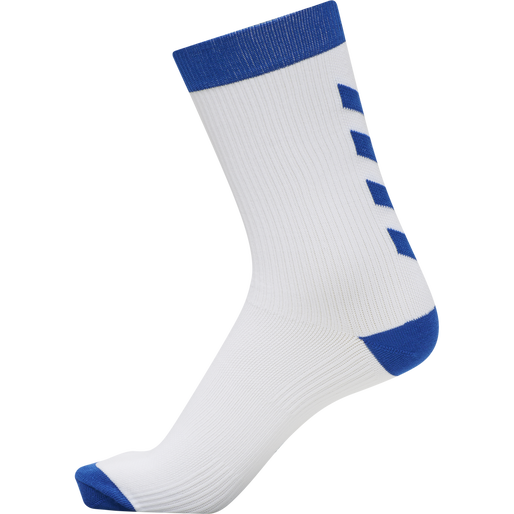 ELEMENT INDOOR SPORT SOCK 2 PACK, WHITE/TRUE BLUE, packshot