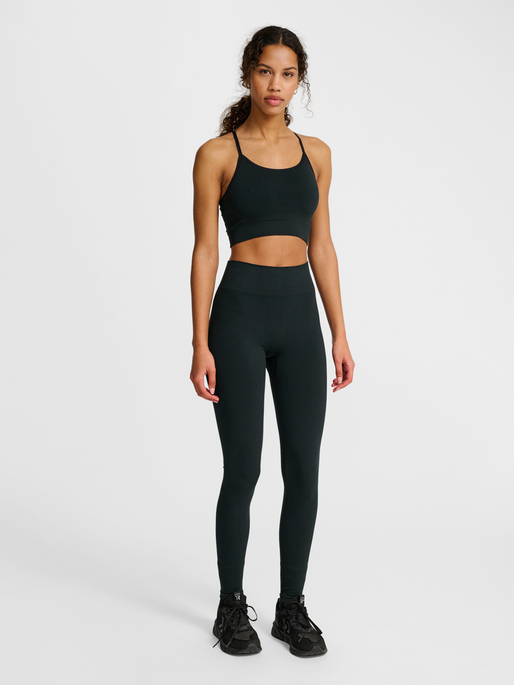 hmlHIIT SEAMLESS BRA, BLACK, model