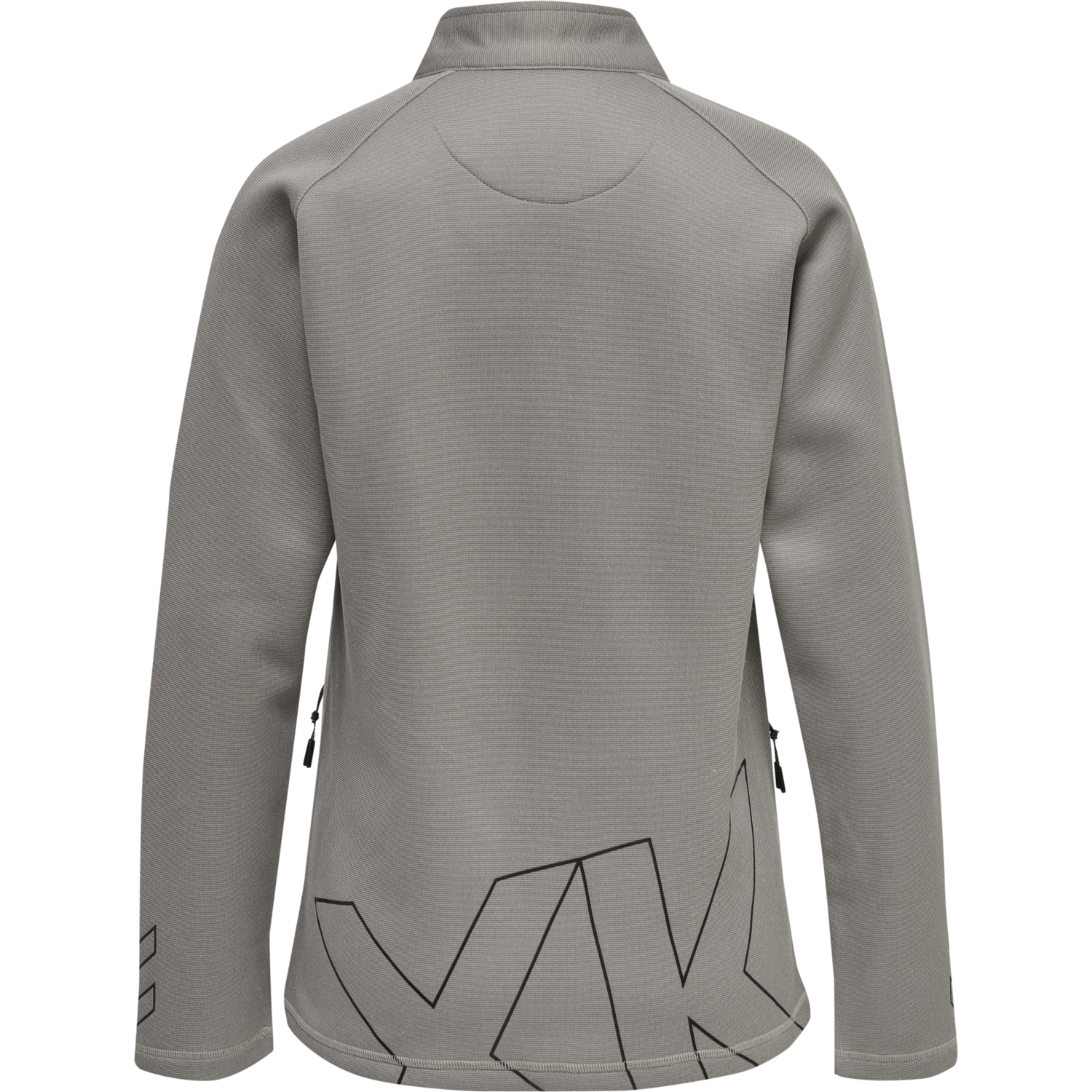 hmlCIMA XK ZIP JACKET WOMAN, GREY MELANGE, packshot