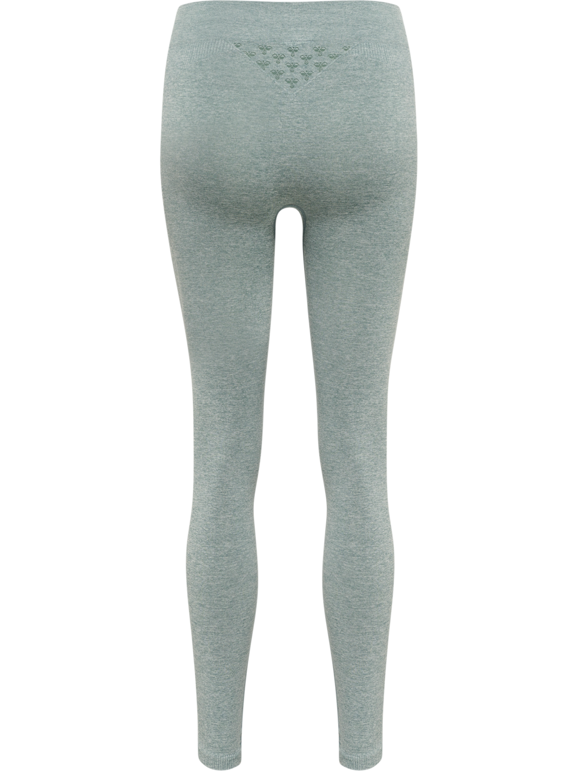 hmlCI SEAMLESS MID WAIST TIGHTS, NORTH ATLANTIC MELANGE, packshot