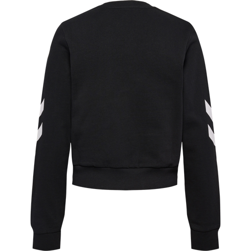 hmlLEGACY WOMAN SWEATSHIRT, BLACK, packshot